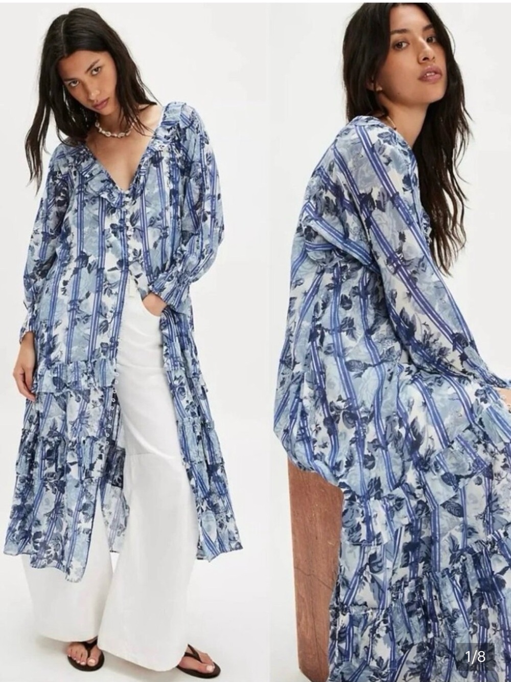 Free people Women's Garden Wonders Printed Cotton Dress